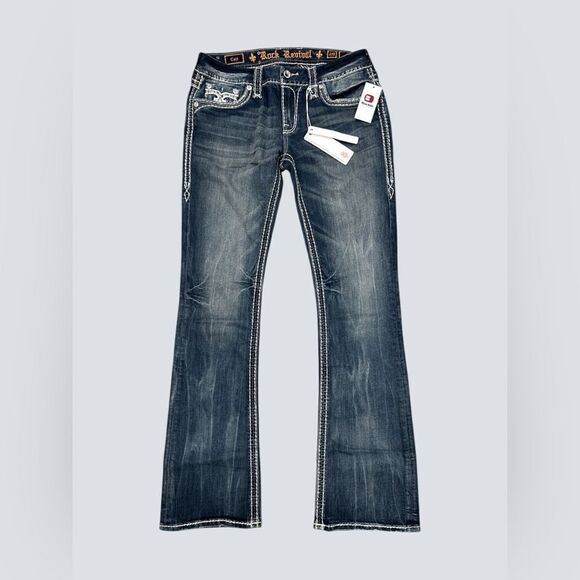 🏷️Rock Revival Cait Bootcut - Picture 1 of 7